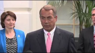 Boehner: House Sending Bill Back to Senate