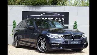 BMW 5 Series 2.0 520d M Sport Touring - WALK AROUND VIDEO REVIEW | 4K