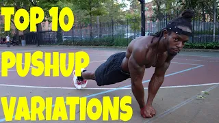 TOP 10 Pushup Variations To Build Muscle (AT HOME) | That's Good Money