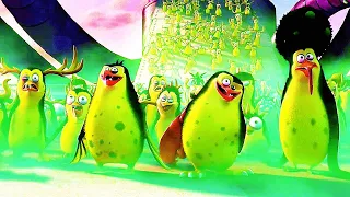 Zombie Penguins Attack Scene | PENGUINS OF MADAGASCAR (2014) Movie CLIP HD