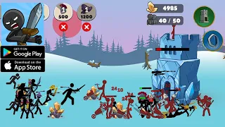 Stickman War Legend of Stick  Gameplay Walkthrough Android,ios part 2
