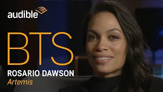 Behind the Scenes with Rosario Dawson, narrator of Artemis