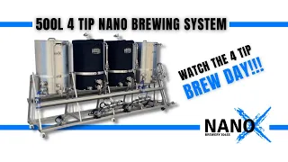 BREW DAY - NANO 500L 4 Tip Brewery