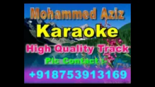 Pyar Hamara Amar Rahega Karaoke Mohammed Aziz