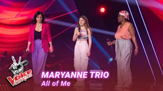 MaryAnne Trio - “All of Me” | Blind Auditions | The Voice Gerações