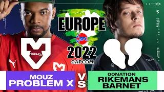 Problem X (M Bison) vs. Rikemansbarnet (Menat) - BO3 - Street Fighter League Pro-EU 2022 playoffs