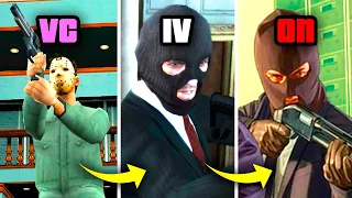 Best Heists in GTA Games (Evolution)