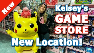 Tour of Kelsey's ** NEW ** Pink Gorilla GAME STORE in Seattle!