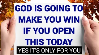 GOD is going to make you WIN if you OPEN this today | God Message | God's Message | Universe Message