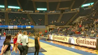 Suki Pfister, Ball State 2022 Vault vs West Virgina 9 875