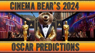 Cinema Bear's Oscar 2024 Predictions #oscars2024 #awards #academyawards #predictions #oscars #movies