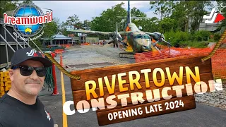 DREAMWORLD - GOLD COAST | RIVERTOWN UPDATE, RIDES & 3X3EXE BASKETBALL