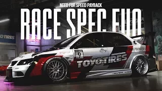 Need for speed Payback - RACE SPEC EVO IX (WRAP + CINEMATIC)