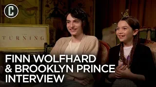 Finn Wolfhard & Brooklynn Prince on The Turning and Stranger Things 4