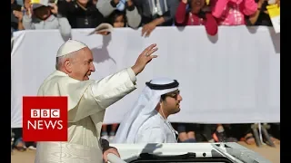 Pope Francis historic visit to UAE - BBC News