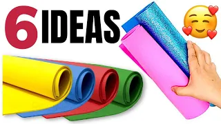 6 AMAZING FOAM SHEET DIY CRAFT IDEAS | AMAZING DIYS WITH FOAM