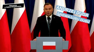 Andrzej Duda śpiewa Łubu Dubu - śmieszny film