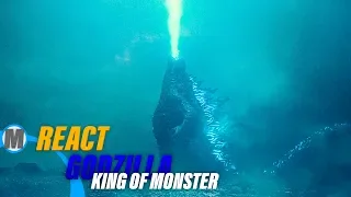 (REACT/REAÇÃO) GODZILLA II: O REI DOS MONSTROS | Trailer