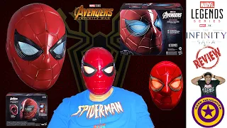 Marvel Legends Prop Replica Iron Spider Helmet Unboxing & Review