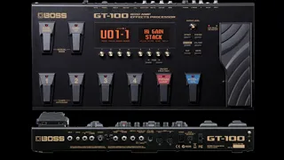 Boss GT100 Hard Rock tone samples