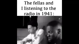 POV : listening to the radio in 1941