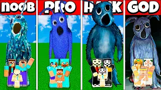 Minecraft Battle FAMILY COSTUME MAN SCP HOUSE BUILD CHALLENGE NOOB vs PRO vs HACKER vs GOD Animation