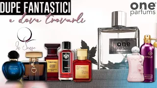 ONE PARFUMS - Equivalenze di profumi di Nicchia e Commerciali e soprattutto di tesori DISCONTINUATI