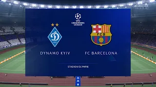 FIFA 22 | Dynamo Kyiv vs FC Barcelona - Stadion Olympik | Gameplay