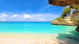 Beach Perfection: 3 Hours of Blue Waters & Relaxing Wave Sounds (4K Video)Kjp9RDm_2qc