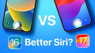 Siri iOS 17 vs Siri iOS 16 - Better?