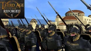 THE GONDORIAN ARMY MARCHES ON DALE (Siege Battle) - Third Age: Total War (Reforged)