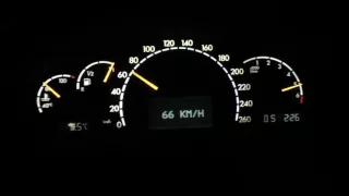 Mercedes CL 500 0-200 Km/h