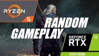 The Witcher 3 Random Gameplay 5 (Ryzen 5 1600 + RTX 2060 Super) 2560 x 1080