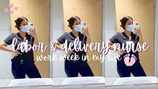 LABOR & DELIVERY NURSE WORK WEEK IN MY LIFE | night shift nurse