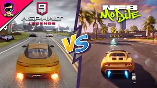 NFS Mobile Vs Asphalt 9: Legends Which One Is Best Graphics in 2023