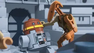 The Droid Rescue Gamble | LEGO Star Wars: All Stars | Disney XD