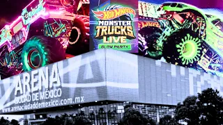 Hot Wheels Monster Trucks Live Glow Party Arena Ciudad de México