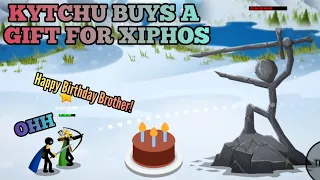 Kytchu Buys A Gift For Xiphos! Kytchu Has New Ability: Tether Stick War 3 New Update Funny Moments