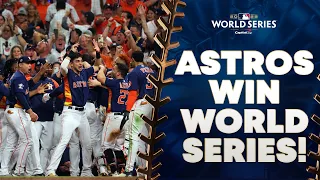 The Astros win the World Series!