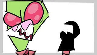 I took Billy's audio from The grim adventures but used Zim (Invader Zim Animatic)