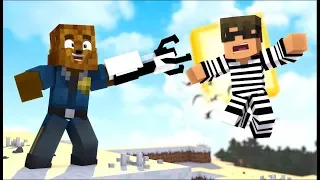 *Gravity Guns Mod* Minecraft Modded Cops And Robbers W/ SkyDoesMinecraft - Minecraft Modded Minigame