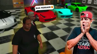 VENDI UMA FERRARI 458 ITALIA PARA O BADA NO GTA RP * RENATO GARCIA COM SUA NOVA FERRARI *