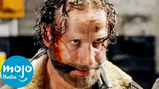 Top 10 VOLTE in cui RICK SMATTA e UCCIDE TUTTI in WALKING DEAD!