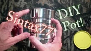 DIY Ultralight Titanium Cook Pot Alternative