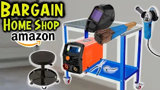 How To Build a BUDGET Home Welding Shop on Amazon