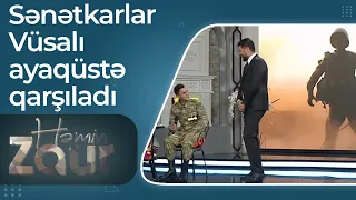 Həmin Zaur - Sosial şəbəkələrin məşhur topçusu Vüsal Şahkərimov Həmin Zaurda