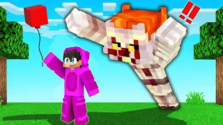 JEYJEY is Danger from PENNYWISE!! || MINECRAFT