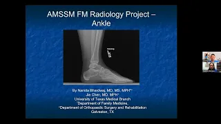 Ankle | MSK Radiology: X-Ray Educational Modules for Primary Care Residents