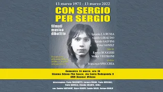 Con Sergio. Per Sergio - Milano 13 marzo 2022