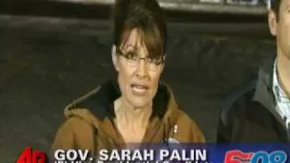 Raw Video: Sarah Palin Votes in Alaska